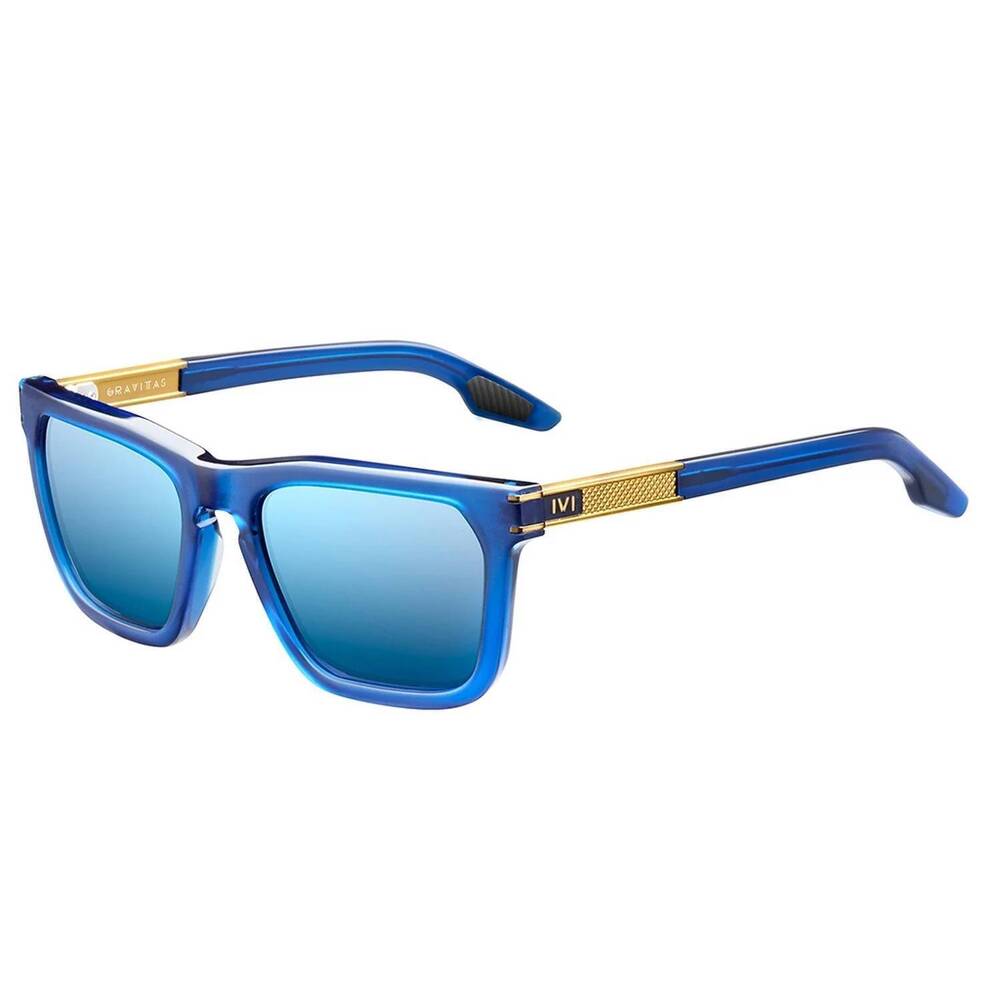 NEW IVI VISION unisex gravitas sunglasses in midway blue